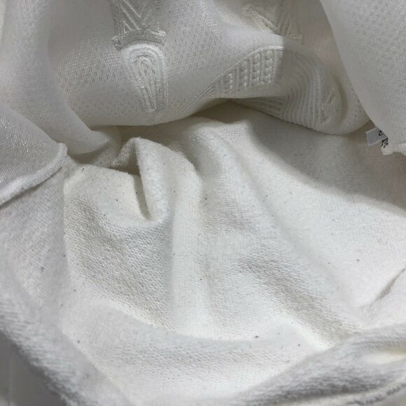 No. 21 Short Sleeve Sweatshirt Pullover Mesh Embroidered Women Italian 42 US 6 M - Picture 10 of 12